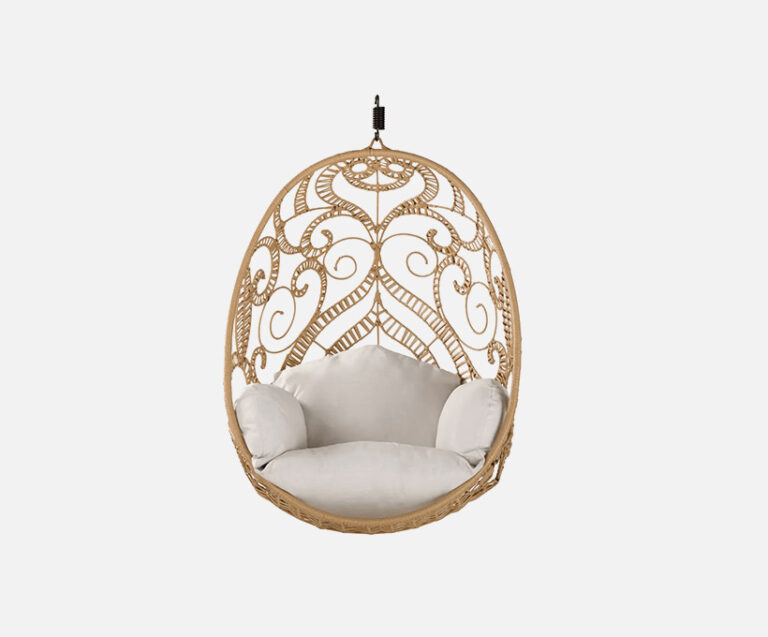Fauteuil Design Rotin Suspendu Bohème (6)