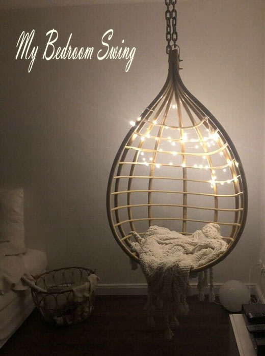 romantique-tear-dropp-basket-chair-egg-swing-with-lights-and-blanket-bedroom